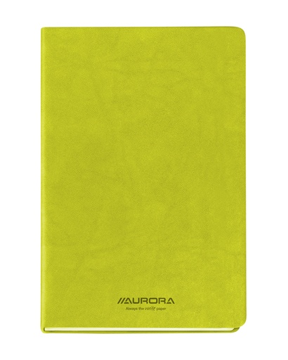 [1407587] Carnet de notes Aurora Capri A5 192 pages ligné 80g vert