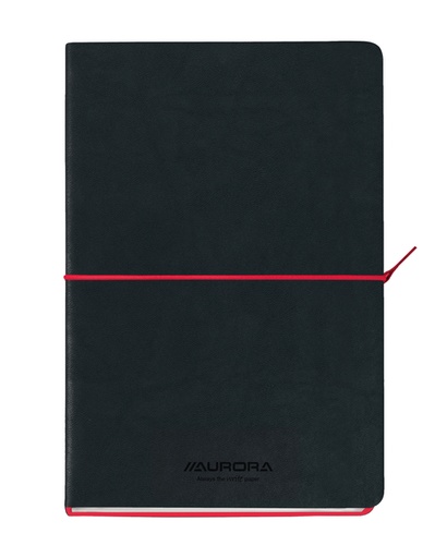 [1407596] Carnet de notes Aurora Tesoro A5 192 pages ligné 80g rouge