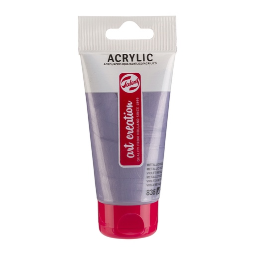 [1407012] Acrylverf Talens Art Creation 835 metallicviolet tube à 75ml