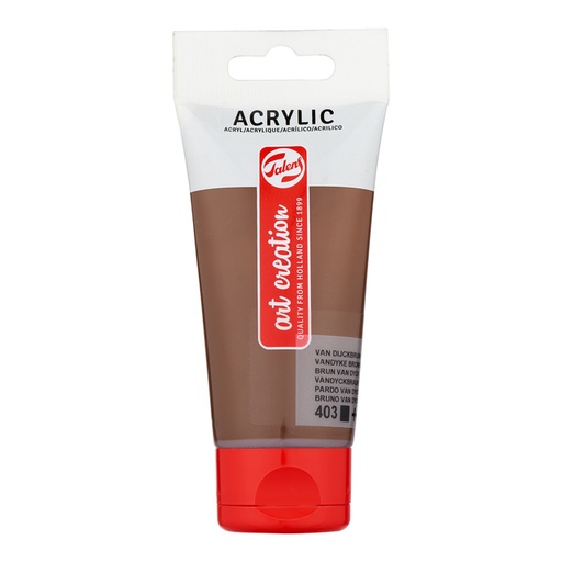 [1407023] Acrylverf Talens Art Creation 403 van Dijckbruin tube à 75ml