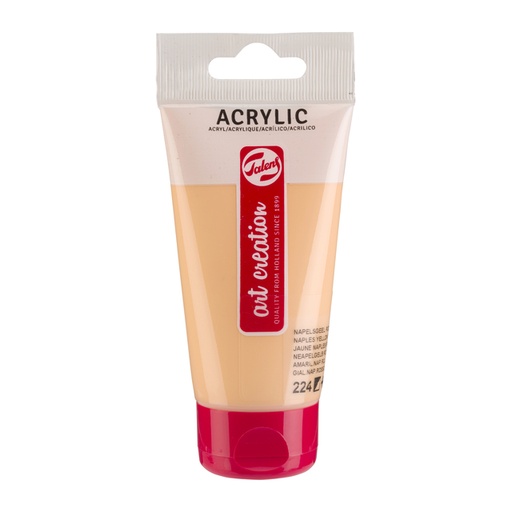 [1407032] Acrylverf Talens Art Creation 224 napelsgeel rood tube à 75ml