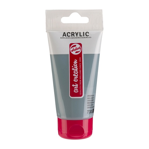 [1407036] Peinture acrylique Talens Art Creation 730 gris mer tube 75ml