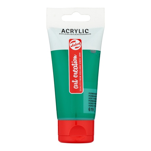 [1407037] Acrylverf Talens Art Creation 619 permanentgroen donker tube à 75ml