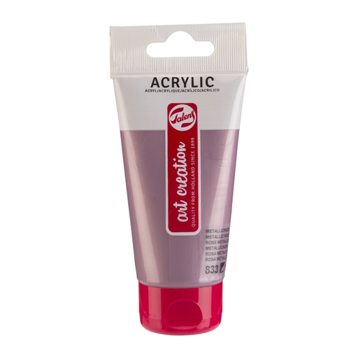 [1407043] Acrylverf Talens Art Creation 833 metallicroze tube à 75ml