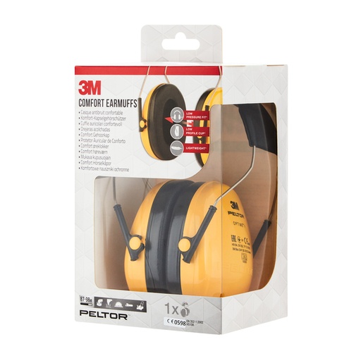 [1419288] Casque antibruit 3M Peltor Optime Comfort H510A (87-98db)