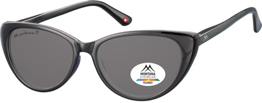 [1420340] Lunettes de soleil Montana noir verre fumé polarisé