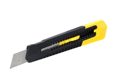 [1420708] Afbreekmes Stanley SM 18mm antichoc blister à 1 stuk