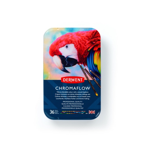 [1421524] Crayon de couleur Derwent Chromaflow set 36 couleurs