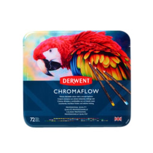 [1421527] Kleurpotloden Derwent Chromaflow set à 72 kleuren