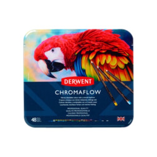 [1421529] Crayon de couleur Derwent Chromaflow set 48 couleurs