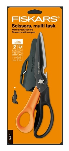 [1419359] Schaar Fiskars Cuts+More Titanium multifunctioneel zwart