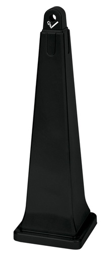 [394787] Collecteur de cigarettes Rubbermaid Groundskeeper noir