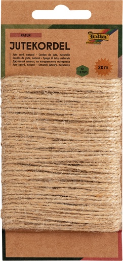 [1407600] Touw jute Folia 20 meter naturel