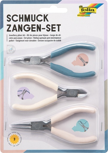 [1407624] Sierraden tangen Folia set á 3 stuks