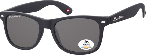 [1420331] Lunettes de soleil Montana noir verre fumé polarisé