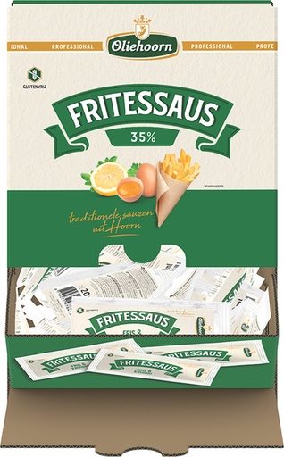 [1422328] Sauce frites Oliehoorn 35% sans gluten sachet 198x 20ml