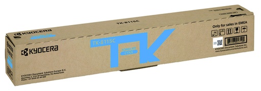 [404727] Toner Kyocera TK-8115C bleu