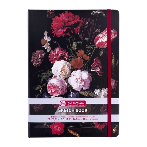 [1420489] Schetsboek Talens Art Creation 80 vel 140gr 210x297mm stilleven
