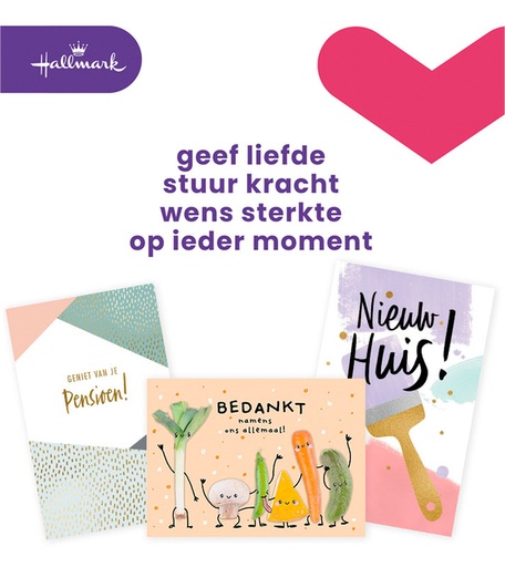 [1421974] Wenskaart Hallmark Business Box diversen navulset à 12 stuks
