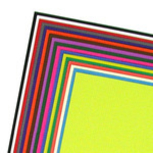 [1407573] Papier de couverture Papyrus 50x70cm 120g 100 feuilles assorti