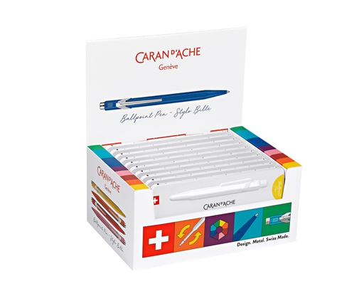 [1422109] Stylo bille Caran d'Ache Colormat-X 849 présentoir 10 pièces assorti