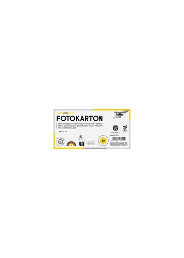 [1422122] Carton photo Folia 50x70cm 250g 10 feuilles nacré n° 00 blanc