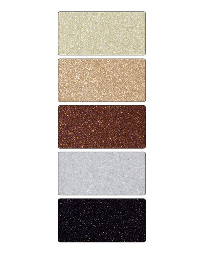 [1422123] Glitterkarton Folia 50x70cm 300gr 5 vel classic assorti