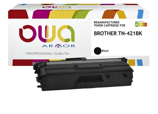 [1422167] Toner OWA alternative pour Brother TN-421BK noir