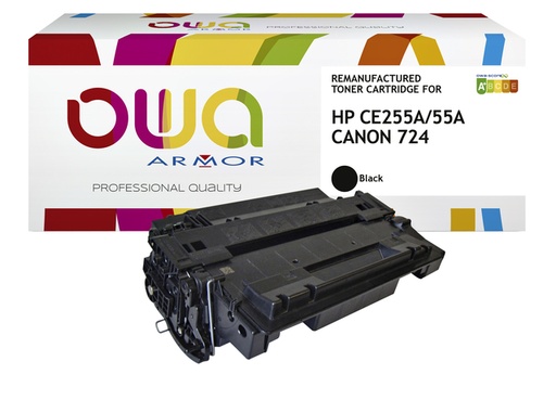 [1422172] Cartouche Toner OWA alternative pour HP CE255A noir