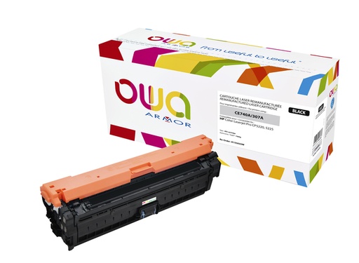 [1422205] Cartouche toner OWA alternative pour HP CE740A noir