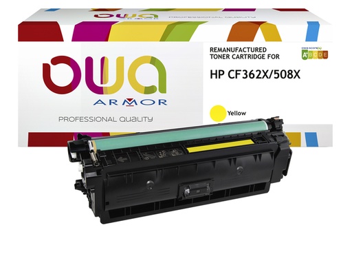 [1422232] Cartouche toner OWA alternative pour HP CF362X jaune