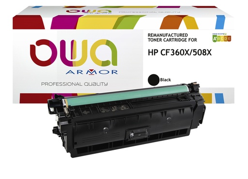 [1422236] Cartouche toner OWA alternative pour HP CF360X noir