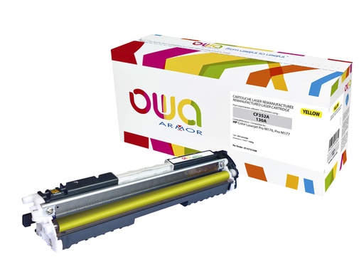 [1422249] Cartouche toner OWA alternative pour HP CF352A jaune