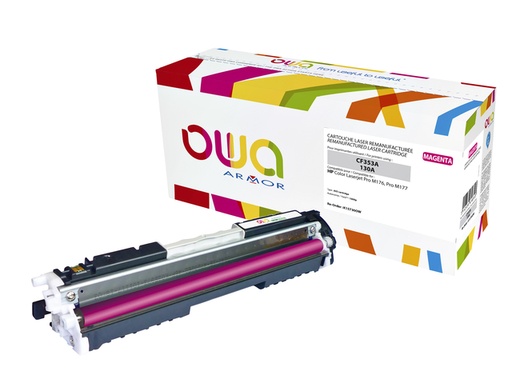 [1422256] Cartouche toner OWA alternative pour HP CF353A rouge