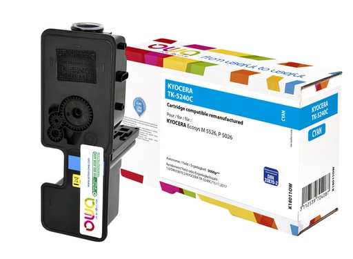 [1422275] Toner OWA alternatief tbv Kyocera TK-5240C blauw