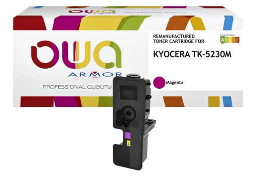 [1422276] Toner OWA alternatief tbv Kyocera TK-5230M rood