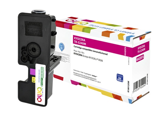 [1422282] Toner OWA alternatief tbv Kyocera TK-5240M rood