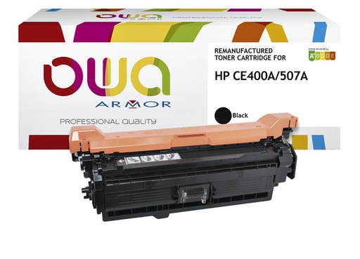 [1422291] Cartouche Toner OWA alternative pour HP CE400A noir