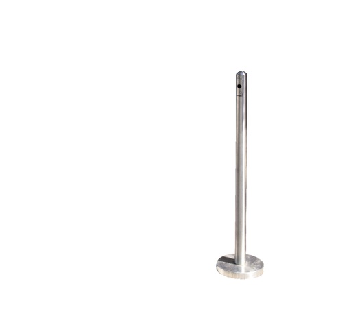 [394604] Cendrier sur pied Securit Pole Inox sans le socle