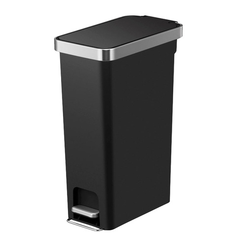 [1422357] Pedaalemmer EKO Hana Slim 40 liter zwart
