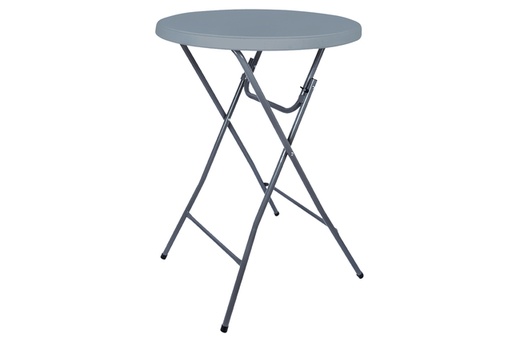 [1422376] Table haute BRASQ 80cm BT100 gris