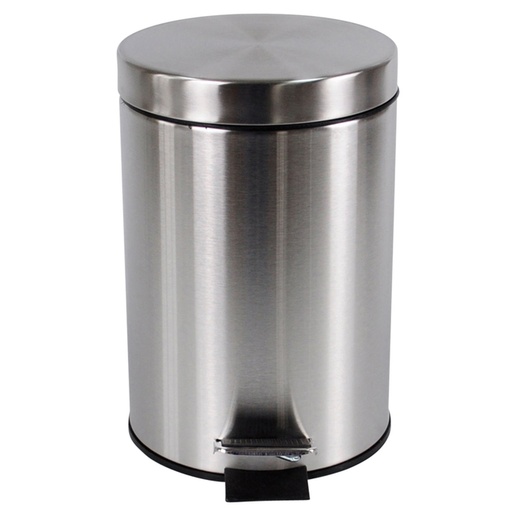 [1422375] Pedaalemmer BRASQ 20 liter rvs