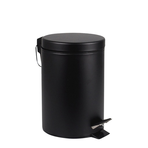 [1422385] Pedaalemmer BRASQ 12 liter zwart