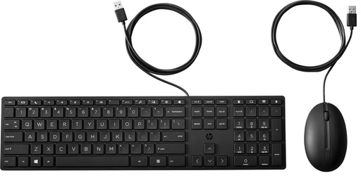 [1421793] Clavier + souris HP 320MK noir