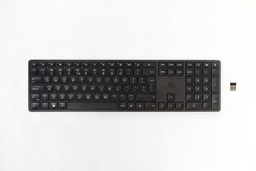 [1421810] Toetsenbord HP 455 programmeerbaar draadloos Qwerty zwart