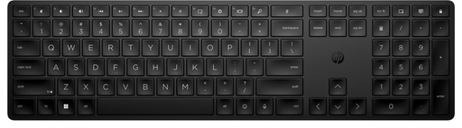 [1421810] Toetsenbord HP 455 programmeerbaar draadloos Qwerty zwart