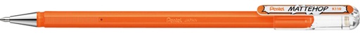 [1422998] Gelschrijver Pentel K110 Mattehop medium oranje