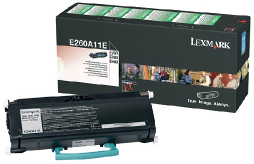 [412340] Cartouche toner Lexmark E260A11E Prebate noir