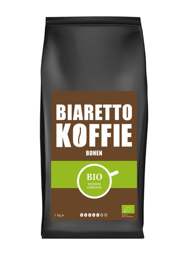 [1421741] Café en grain Biaretto Regular biologique 1000g