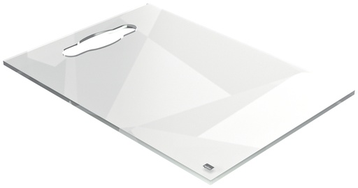 [1422796] Bloc-notes mini tableau blanc Nobo A4 acrylique transparent avec prise